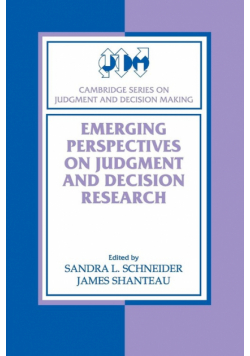 Emerging Perspectve Decision Resrch