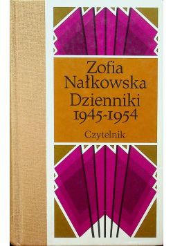 Nałkowska Dzienniki 1945  1954