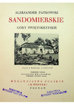 Sandomierskie Góry Świętokrzyskie 1930 r
