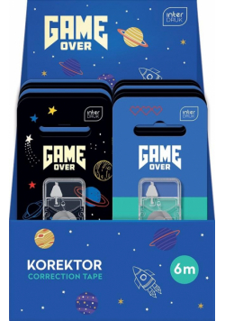 Korektor w taśmie Game Over (12szt)