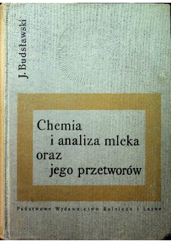 Chemia i analiza mleka oraz jego przetworów