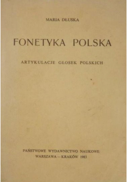 Fonetyka Polska artykulacje głosek polskich