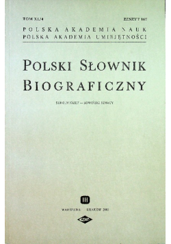 Polski Słownik Biograficzny Tom XL / 4 Zeszyt 167