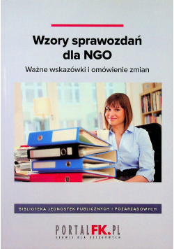 Wzory sprawozdań dla NGO