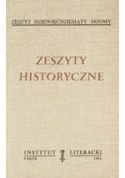 Zeszyty historyczne