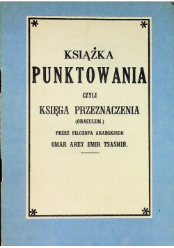 Książka punktowania czyli księga przeznaczenia
