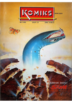 Komiks labirynt śmierci Nr 7