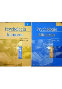 Psychologia kliniczna 2 tomy