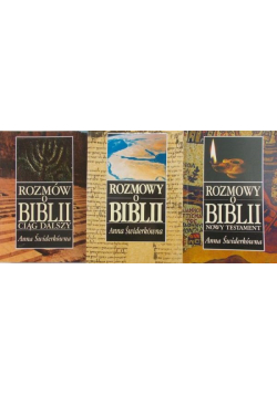Rozmowy o Biblii tom I do III