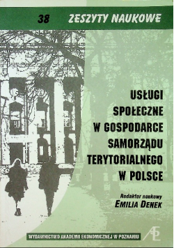 Usługi społeczne w gospodarce samorządu terytorialnego w Polsce