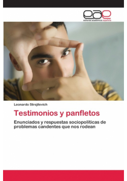 Testimonios y panfletos