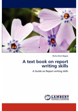 A text book on report writing skills