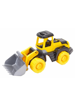 Traktor czarno-żółty