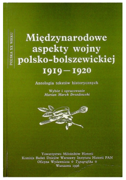 Międzynarodowe aspekty wojny polsko-bolszewickiej 1919-1920
