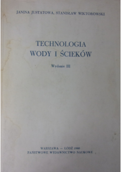 Technologia wody i ścieków