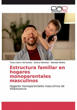 Estructura familiar en hogares monoparentales masculinos