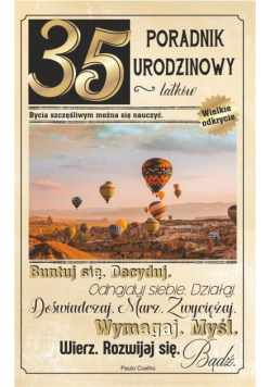 Kartka okolicznościowa Urodziny 35 U74
