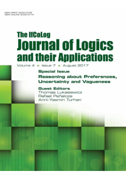 Ifcolog Journal of Logics and their Applications.   Volume 4, number 7.  Reasoning about Preferences, Uncertainty and Vagueness
