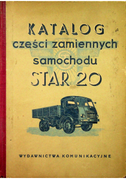 Katalog części zamiennych samochdu STAR 20