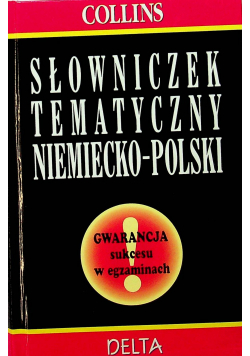 Słowniczek tematyczny niemiecko - polski