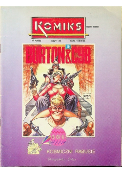 Komiks Nr 4/1993  Burton and Cyb Kosmiczni rabusie