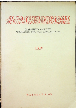 Archeion LXIV