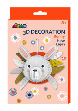 Avenir 3D dekoracje królik