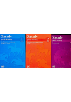 Zasady jazdy konnej nauka Tom 1 do 3