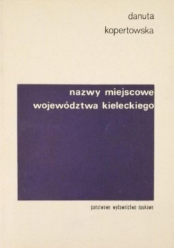 Nazwy miejscowe województwa kieleckiego