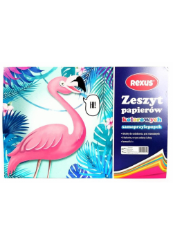 Papier kolorowy samoprzylepny A4+/8K 1szt