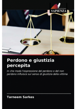 Perdono e giustizia percepita