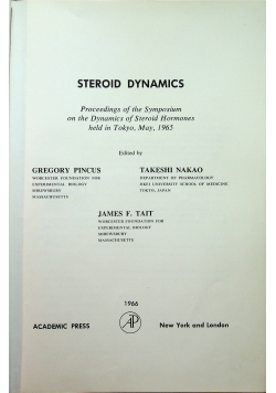 Steroid dynamics