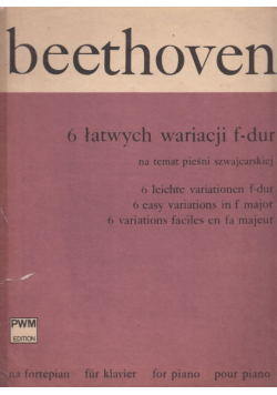 Beethoven 6 łatwych wariacji