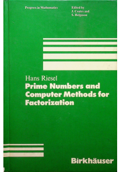 Prime Numbers and Computer Methods for Factorization