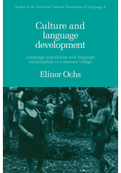 Culture and Language Development