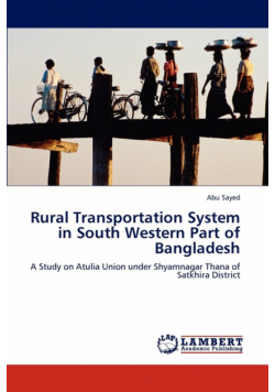 Rural Transportation System in South Western Part of Bangladesh