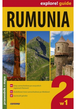 Rumunia przewodnik i  mapa  2 w 1