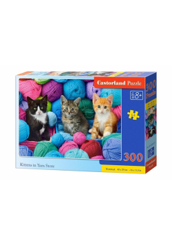 Puzzle 300 Kittens in Yarn Store CASTOR