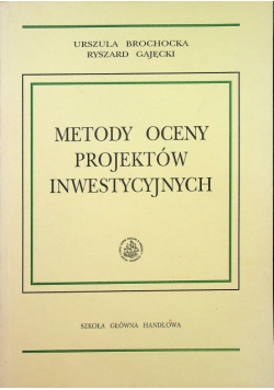 Metody oceny projektów inwestycyjnych