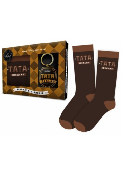 Zestaw brelok + skarpetki Ideał-Tata