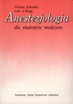 Anestezjologia dla studentów medycyny