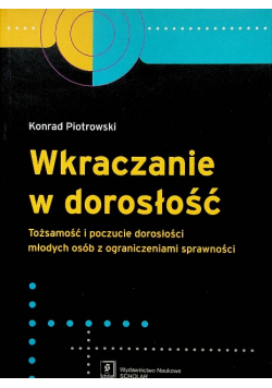 Wkraczanie w dorosłość