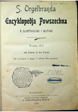 Encklopedja powszechna 1903 r