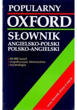 Popularny słownik angielsko polski polsko angielski