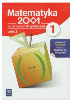 Matematyka 2001 1: Zeszyt ćwiczeń, część 2