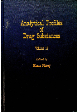 Analytical Profiles of Drug Substances tom XVII