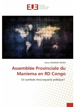 Assemblée Provinciale du Maniema en RD Congo