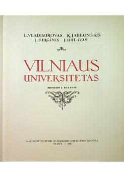 Vilniaus Universitetas daileje