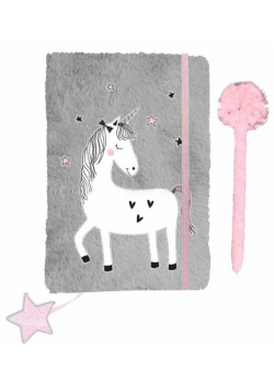 Pamiętnik pluszowy Unicorn PP19UN-3673 PASO