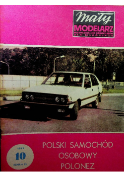 Mały modelarz numer 10 1979